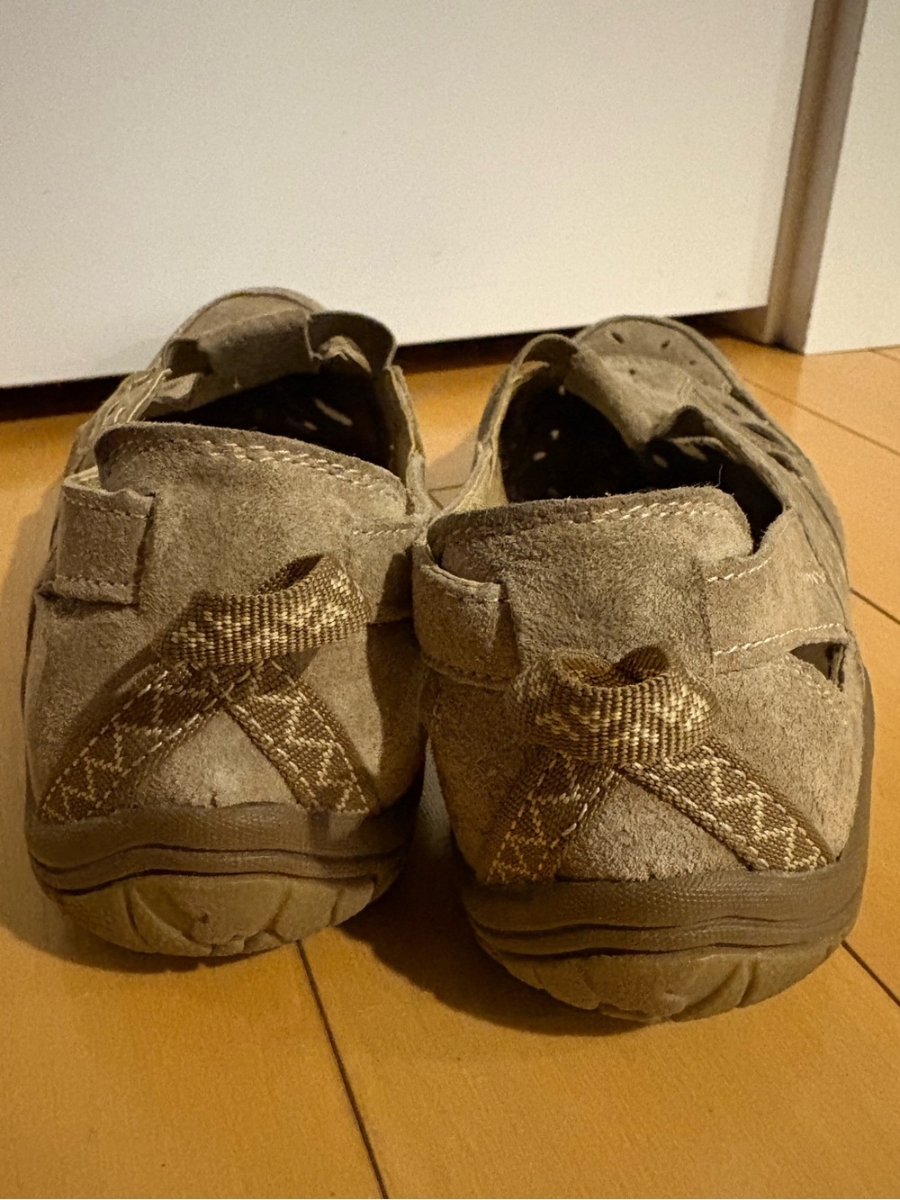 Earth Spirit Leather Cleveland Walking Comfort Shoes Flats size 7 Supportive - Picture 4 of 8